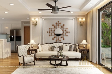 Biến tấu nội thất Tân cổ điển với Dominer