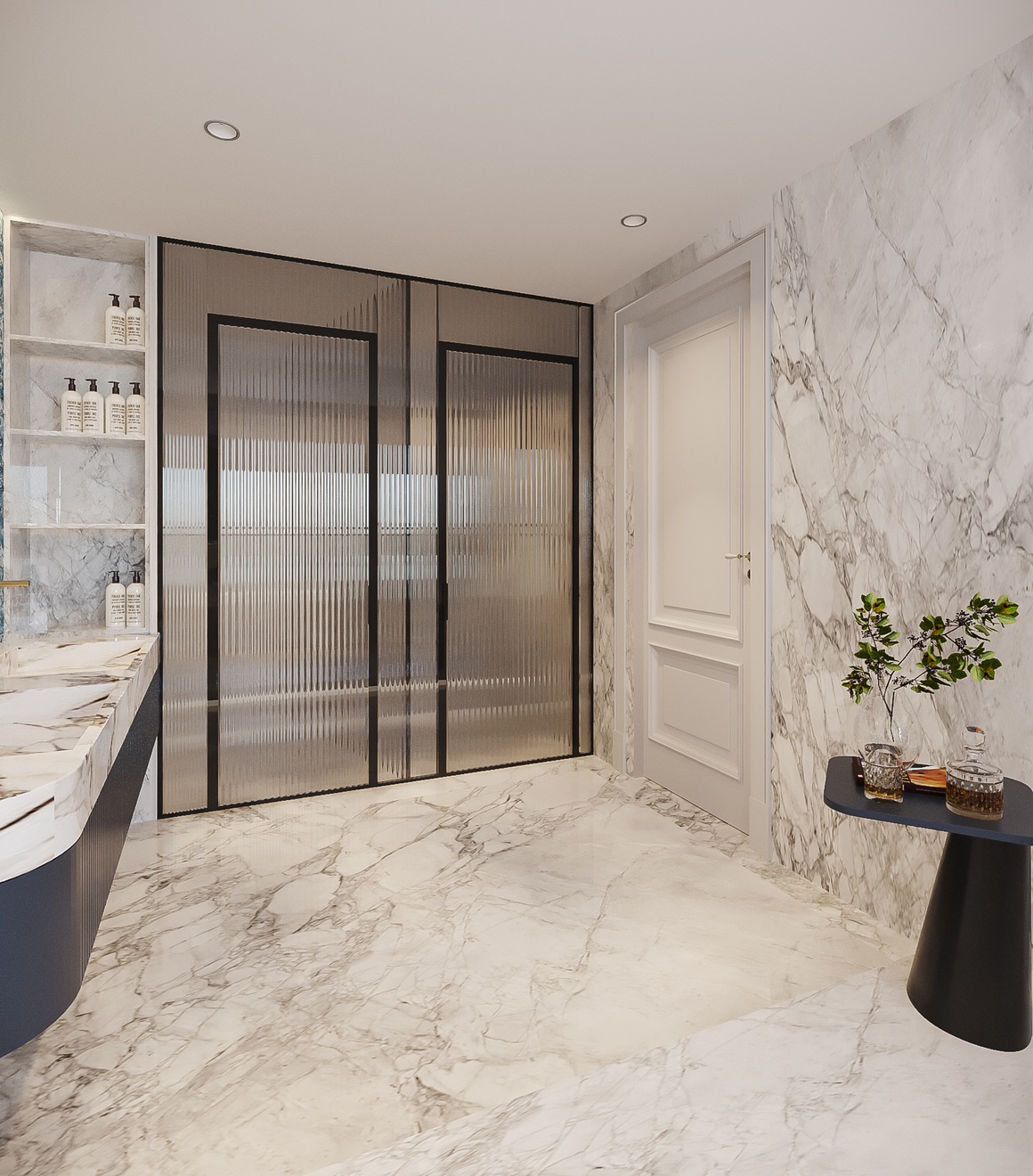 Bên trong căn hộ 240 m2 với nội thất phong cách Modern Classic, nhìn là mê - 7 Bên trong căn hộ 240 m2 với nội thất phong cách Modern Classic, nhìn là mê - 7