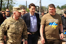 Thủ tướng Canada có chuyến thăm không báo trước tới Ukraine