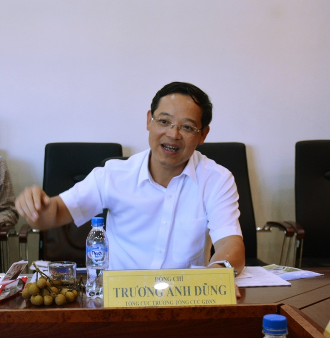 Tổng cục Trưởng tổng cục Giáo dục nghề nghiệp Trương Anh Dũng nêu những khó khăn và thuận lợi khi xây dựng Trung tâm Quốc gia