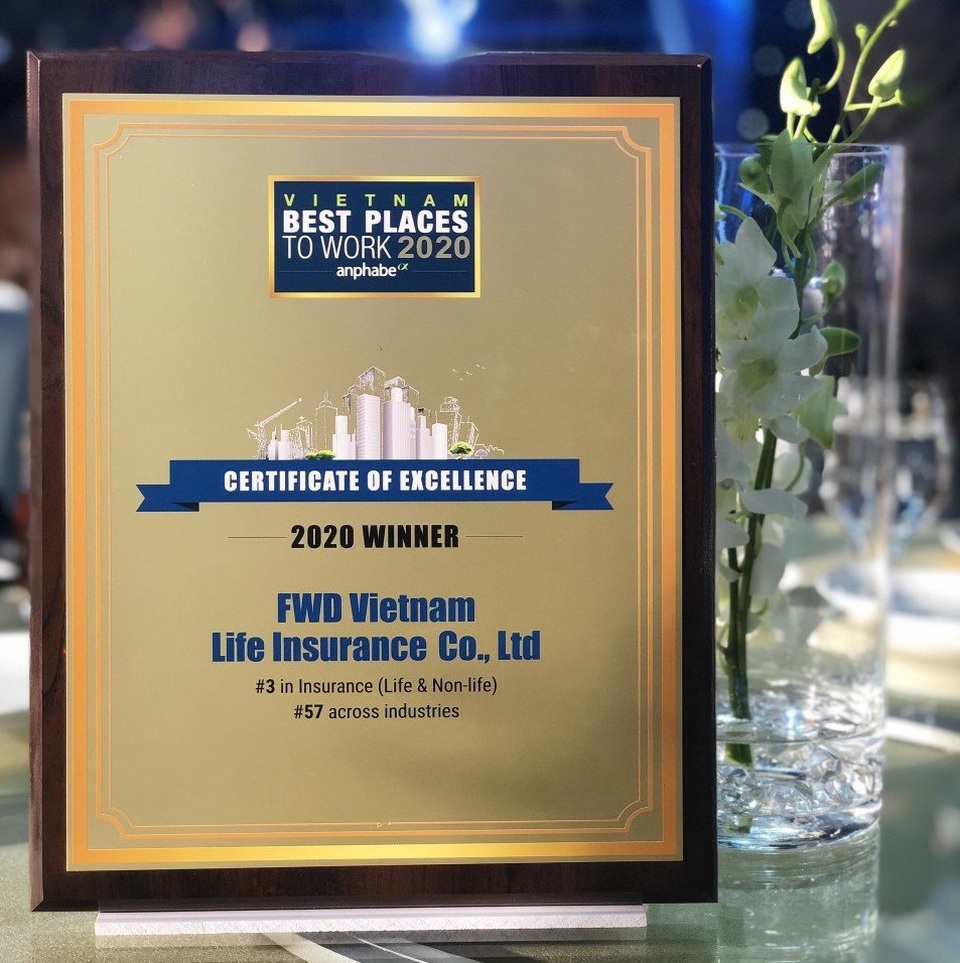 Lý do FWD lọt Top 3 nơi làm việc tốt nhất ngành bảo hiểm - 1 Lý do FWD lọt Top 3 nơi làm việc tốt nhất ngành bảo hiểm - 1