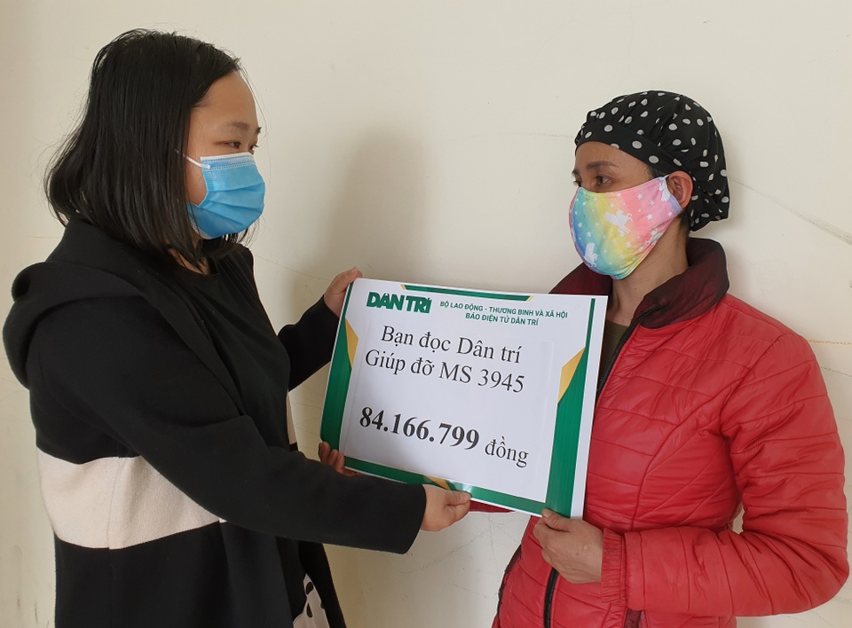 Bạn đọc Dân trí giúp đỡ cô giáo mầm non mắc ung thư hơn 84 triệu đồng - 1 Bạn đọc Dân trí giúp đỡ cô giáo mầm non mắc ung thư hơn 84 triệu đồng - 1