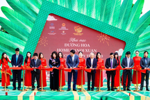 Du xuân trên đường hoa Home Hanoi Xuan 2023