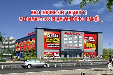 Media Mart sắp khai trương đại siêu thị điện máy thứ 11