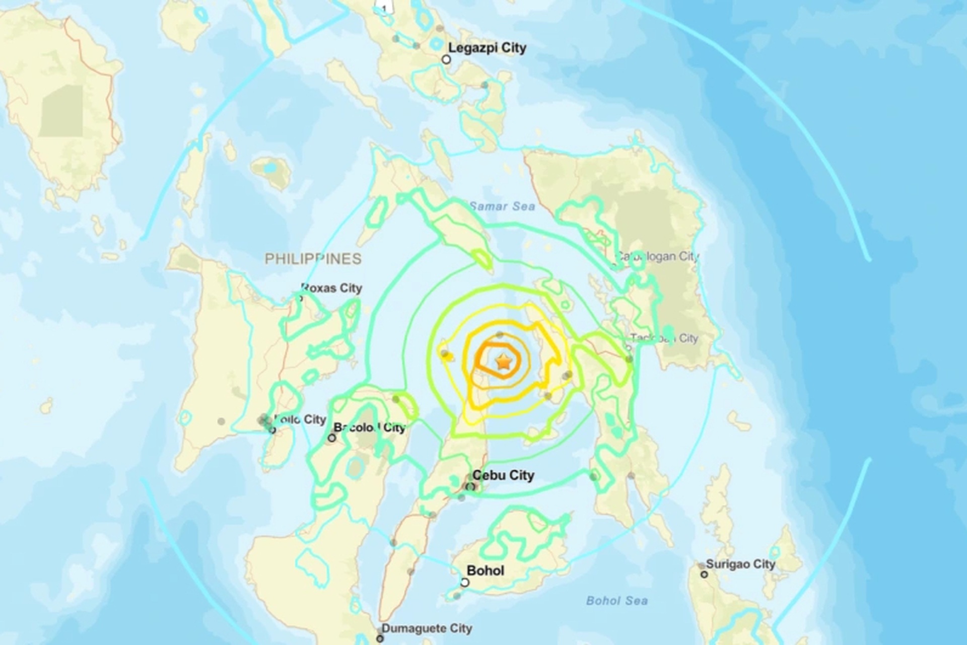 Cảnh đổ nát ở Philippines sau động đất khiến 27 người thiệt mạng - 9 Cảnh đổ nát ở Philippines sau động đất khiến 27 người thiệt mạng - 9