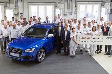 Audi xuất xưởng chiếc Q5 thứ một triệu tại Đức