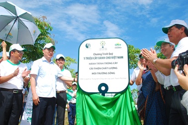 Quỹ 1 triệu cây xanh cho Việt Nam hưởng ứng ngày môi trường thế giới