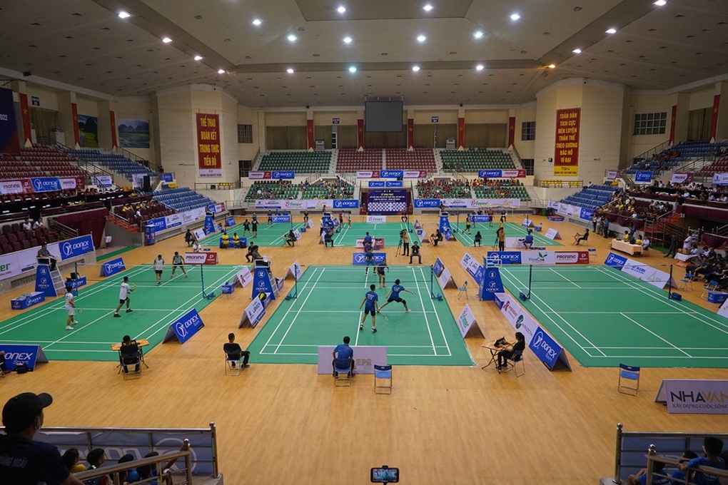 Khai mạc giải cầu lông các cây vợt thiếu niên, trẻ xuất sắc quốc gia 2022 - 2 Khai mạc giải cầu lông các cây vợt thiếu niên, trẻ xuất sắc quốc gia 2022 - 2
