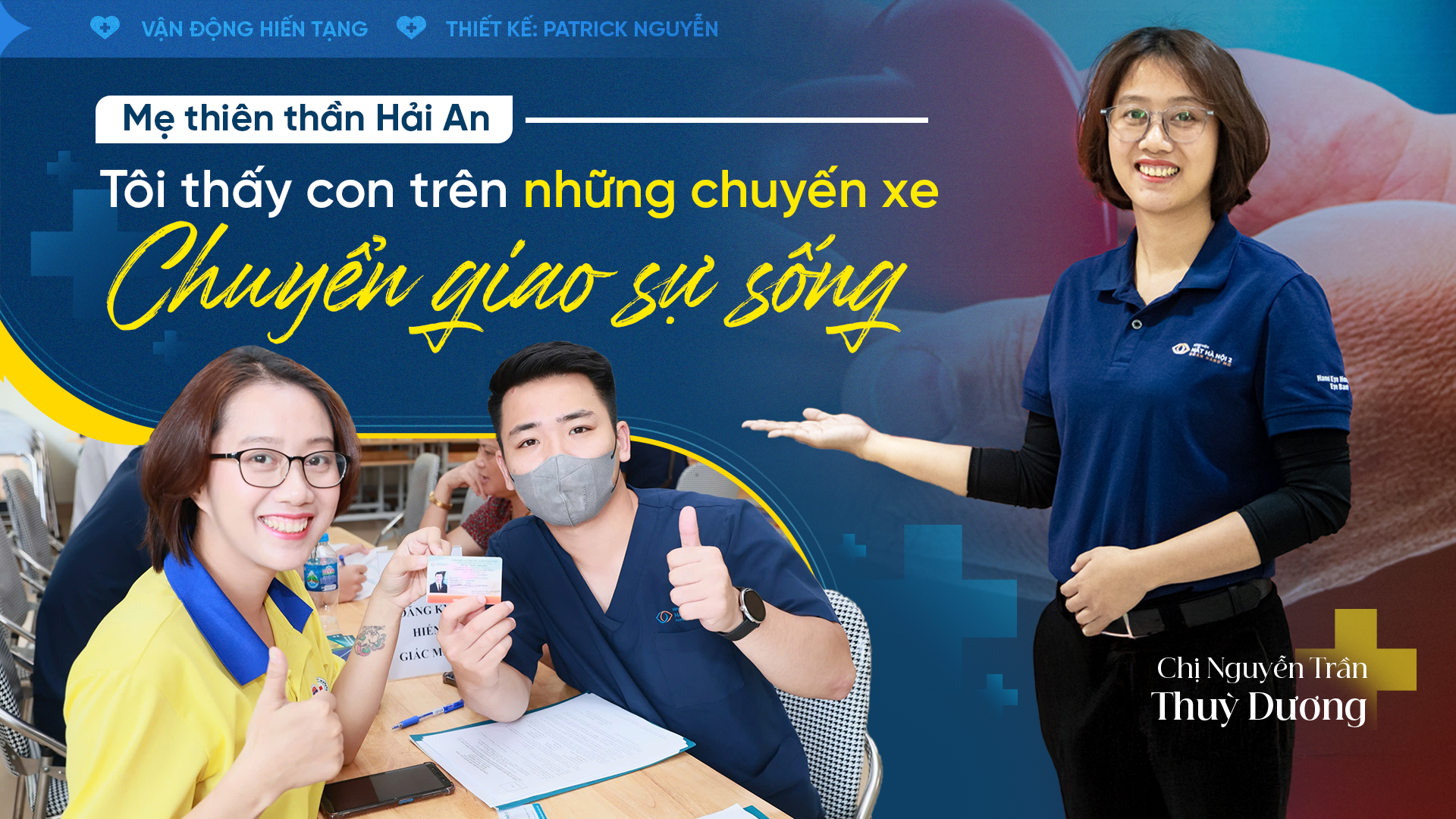 Mẹ thiên thần Hải An: Tôi thấy con trên những chuyến xe chuyển giao sự sống