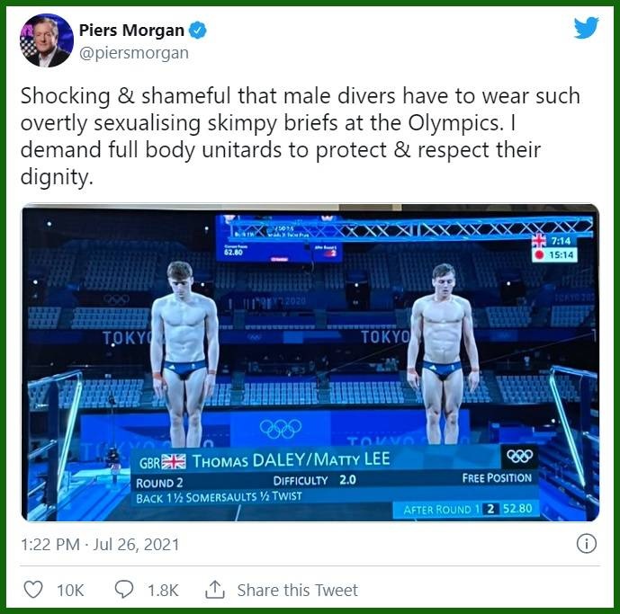 Phản ứng xung quanh lo lắng các nam vận động viên bị... gợi tình hóa - 1