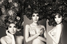 Hàng loạt người đẹp Việt khoe ảnh bán khỏa thân