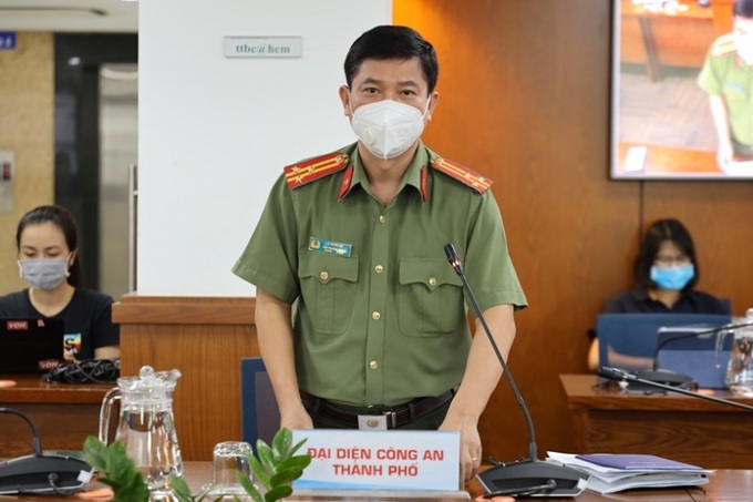 Thượng tá Lê Mạnh Hà, Phó Trưởng phòng Tham mưu (Công an TP.HCM).