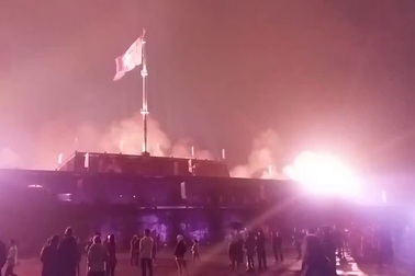 Màn thử nghiệm bắn súng thần công tại Kỳ Đài Huế khiến người dân thích thú