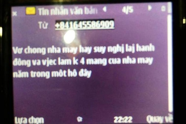 Một giáo viên bị dọa giết cả nhà