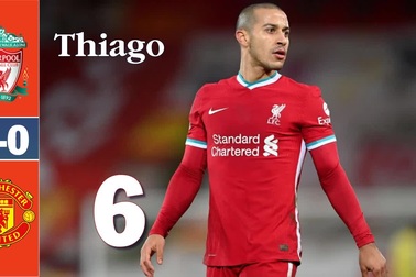 Chấm điểm cầu thủ Liverpool ở trận hòa Man Utd