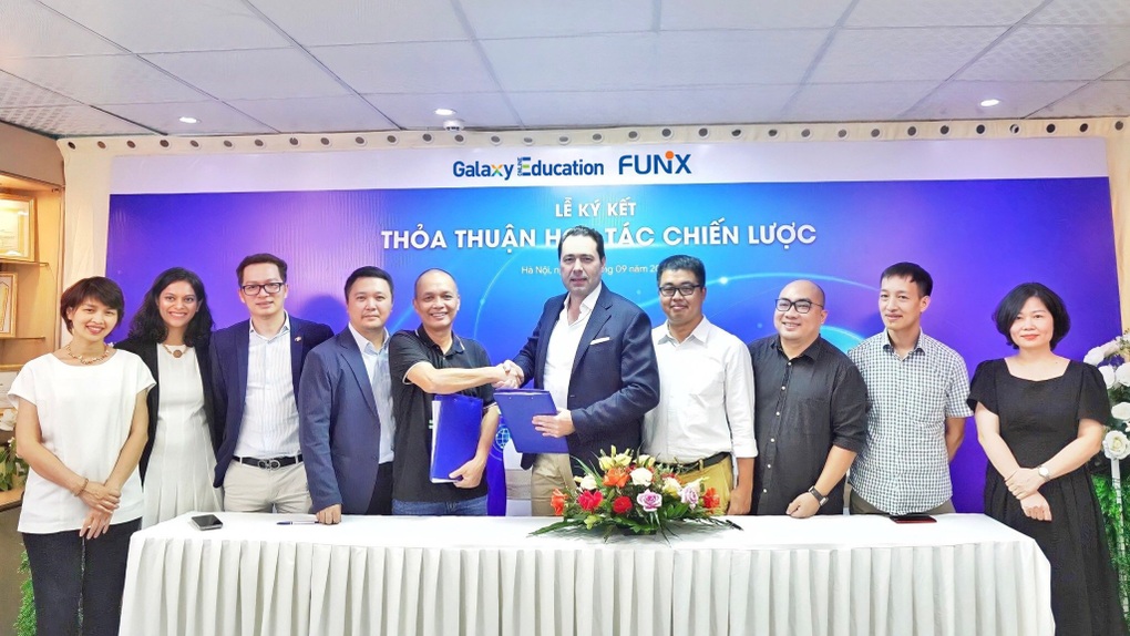 Galaxy Education công bố hợp tác chiến lược với FUNiX - 1 Galaxy Education công bố hợp tác chiến lược với FUNiX - 1