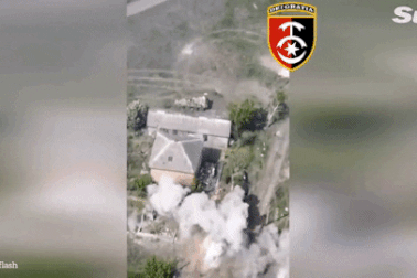 Ukraine đăng video "phá hủy kho đạn Nga"