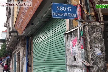 Khu chợ sinh viên Hà Nội đồng loạt đóng cửa phòng dịch Covid-19