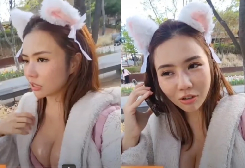 Nữ streamer bị cảnh sát chặn đường vì mặc đồ quá hở hang - 1 Nữ streamer bị cảnh sát chặn đường vì mặc đồ quá hở hang - 1