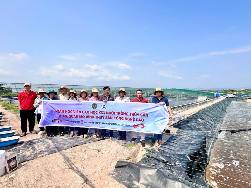 Cao học Nuôi trồng thủy sản: Đào tạo gắn thực tiễn, hướng đến phát triển bền vững - 1 Cao học Nuôi trồng thủy sản: Đào tạo gắn thực tiễn, hướng đến phát triển bền vững - 1