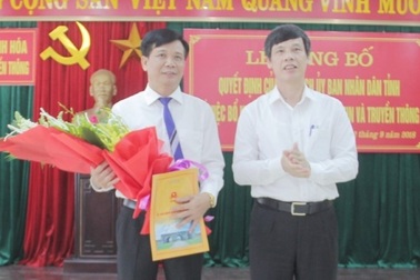 Thanh Hóa có Giám đốc Sở Thông tin và Truyền thông mới