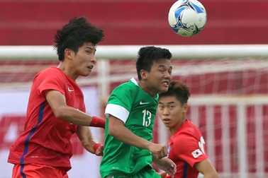U22 Hàn Quốc đại thắng 10-0 ở vòng loại U23 châu Á tại Thống Nhất