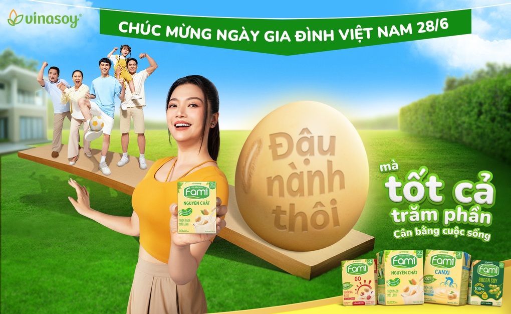Sữa đậu nành Fami: Người bạn đồng hành cho sức khỏe gia đình Việt - 1 Sữa đậu nành Fami: Người bạn đồng hành cho sức khỏe gia đình Việt - 1