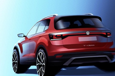 Hình ảnh đầu tiên của tân binh Volkswagen T-Cross