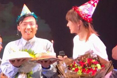 Hari Won thể hiện sự hài hước mừng sinh nhật ông xã Trấn Thành