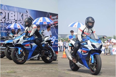 Tưng bừng Ngày hội siêu môtô Suzuki tại 3 miền 