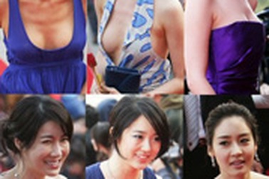 Những chiếc váy đẹp nhất và xấu nhất lễ trao giải Daeksang 2008