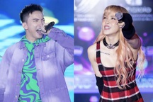 Thiều Bảo Trâm, S.T Sơn Thạch hát "cực sung" cổ vũ SEA Games