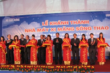 Khánh thành nhà máy xi măng tỉ lệ nội địa hóa cao nhất Việt Nam