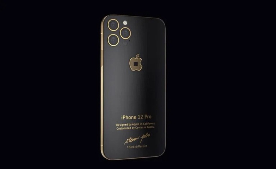 iPhone 12 phiên bản Steve Jobs, giá gần 10.000 USD - 3 iPhone 12 phiên bản Steve Jobs, giá gần 10.000 USD - 3