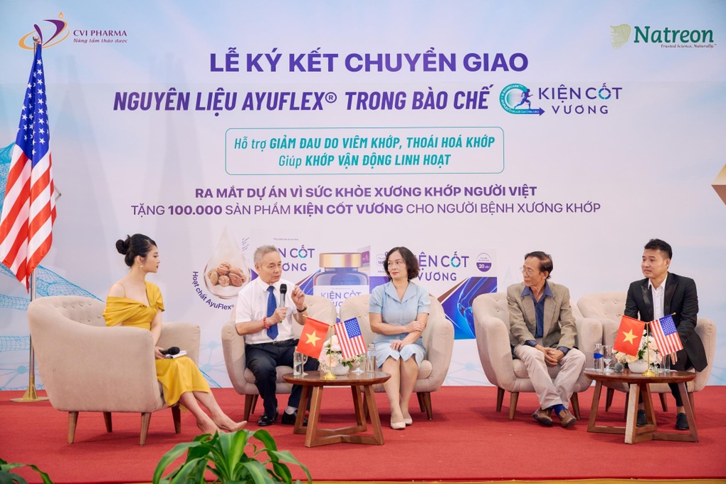 Ký kết chuyển giao nguyên liệu Ayuflexⓡ trong bào chế sản phẩm Kiện Cốt Vương - 3 Ký kết chuyển giao nguyên liệu Ayuflexⓡ trong bào chế sản phẩm Kiện Cốt Vương - 3