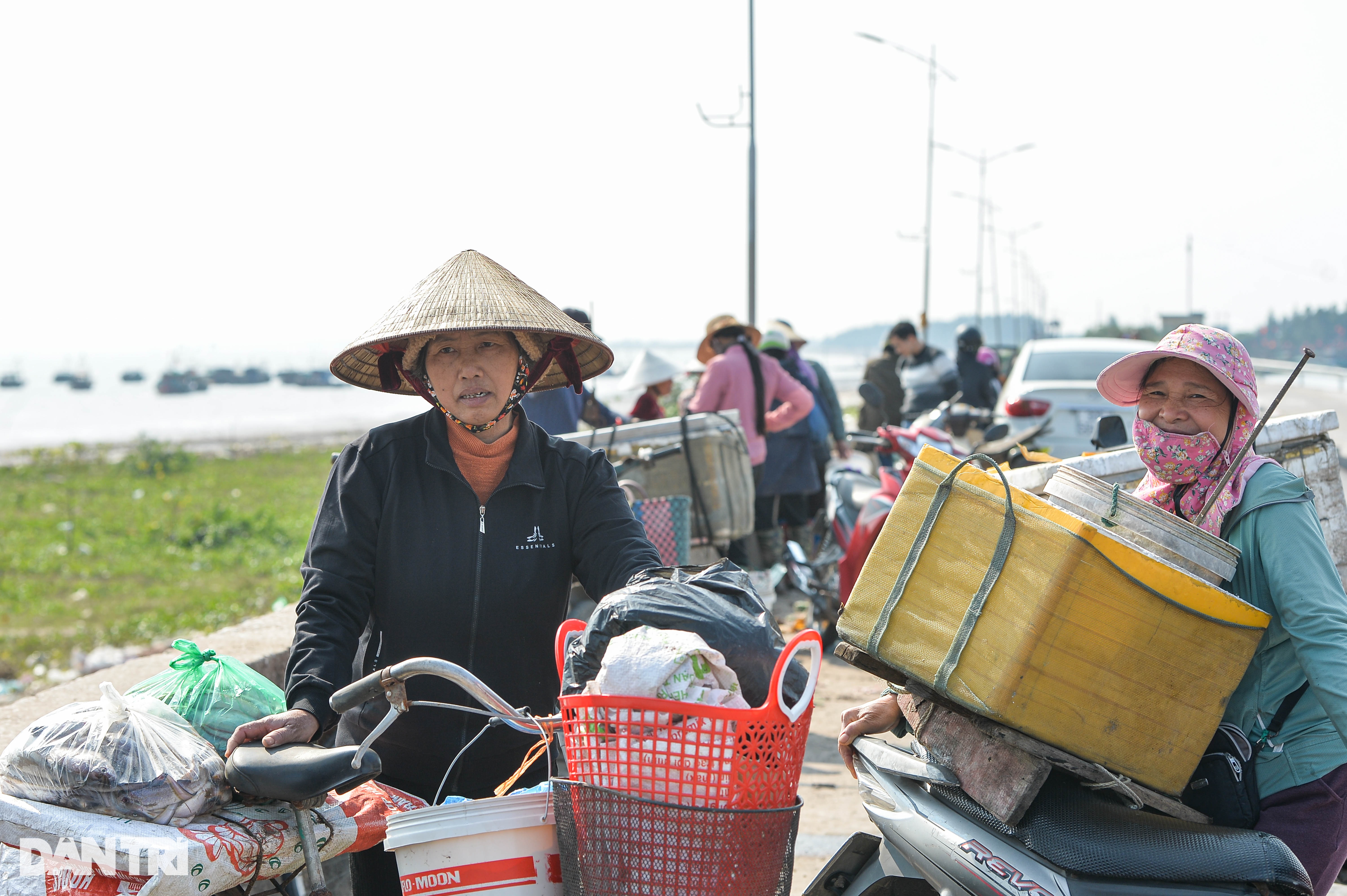 Xông biển mùng 1 Tết, ngư dân kiếm tiền triệu - 8