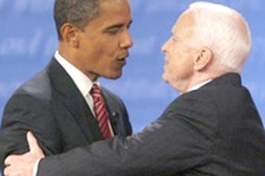 McCain và Obama “đấu” chuyện cười