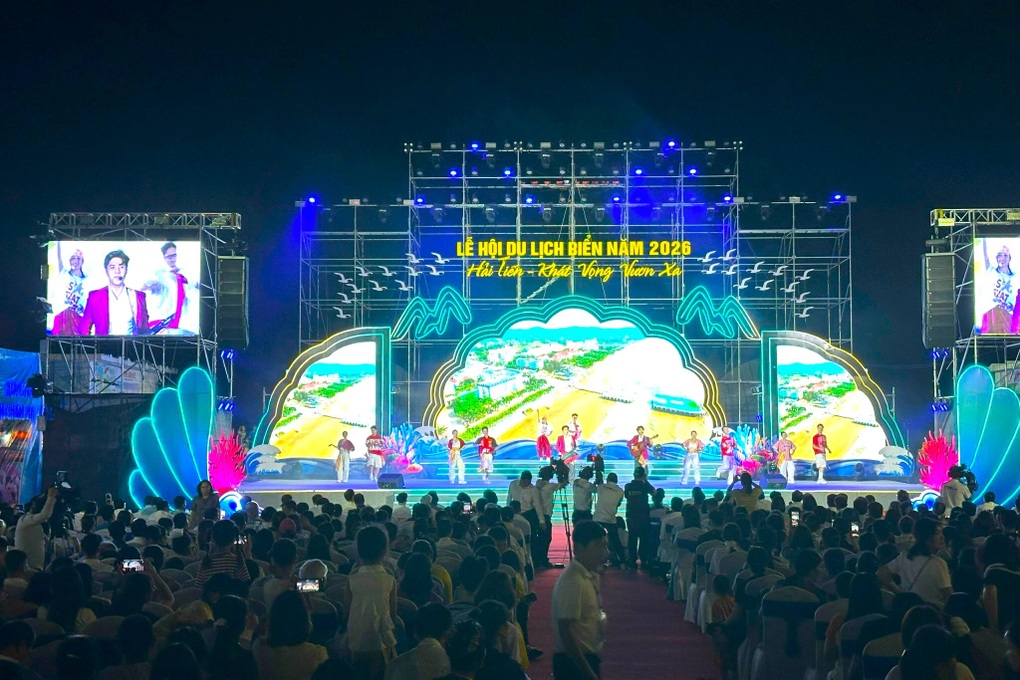 Hải Tiến đặt mục tiêu đón 2,3 triệu lượt khách năm 2026 - 2
