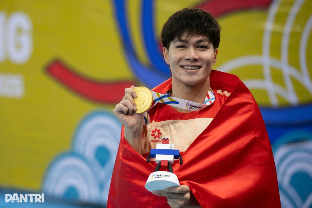 Wat zei Tran Hung Nguyen nadat hij voor de vierde keer op rij het zwemkampioenschap van de SEA Games had gewonnen? - 2 Lần thứ 4 liên tiếp vô địch bơi SEA Games, Trần Hưng Nguyên nói gì? - 2