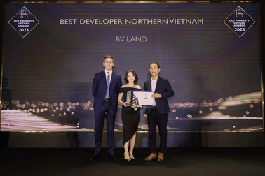 BV Land nhận giải "Nhà phát triển bất động sản tốt nhất miền Bắc 2023"