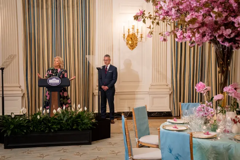 Ông Biden mở quốc yến chiêu đãi Tổng thống Hàn Quốc - 6 Ông Biden mở quốc yến chiêu đãi Tổng thống Hàn Quốc - 6