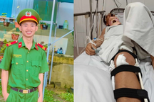 Con trai vừa xuất ngũ gặp tai nạn, bố mẹ nghèo cầu cứu