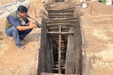 Thuyền cổ dưới ao ở Bắc Ninh: Độc đáo tầm quốc tế, kỹ thuật chưa từng thấy