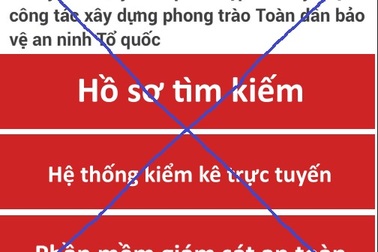 Cảnh báo hoạt động giả mạo các trang thông tin điện tử của ngành công an