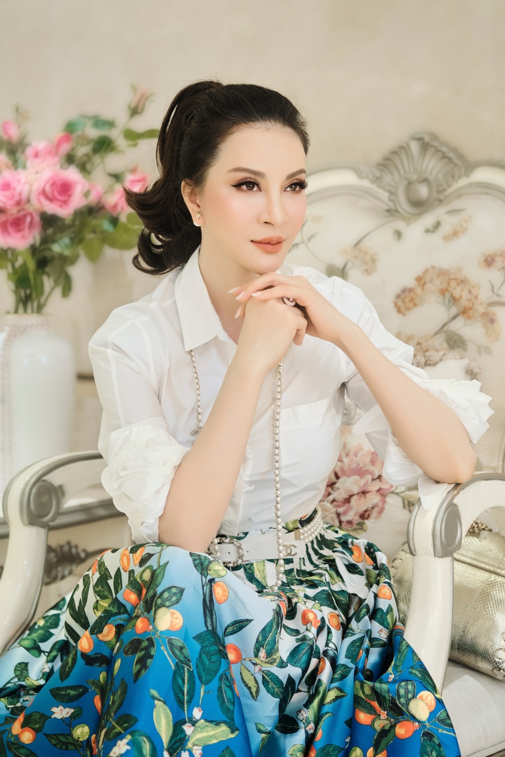 Nữ hoàng ảnh lịch Thanh Mai tiết lộ bí quyết giữ vòng eo 58cm ở tuổi U50 - 2 Nữ hoàng ảnh lịch Thanh Mai tiết lộ bí quyết giữ vòng eo 58cm ở tuổi U50 - 2
