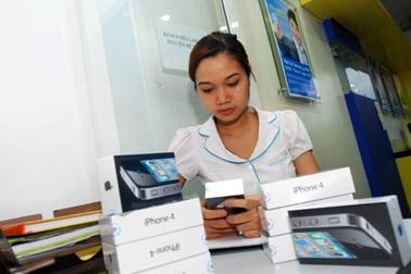 “Cháy hàng” iPhone dịp Tết
