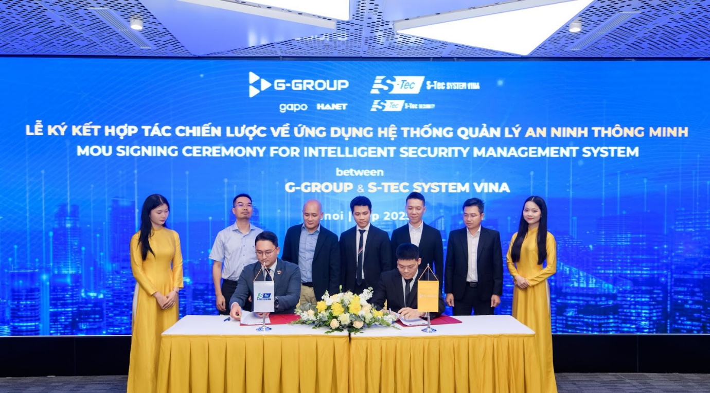 G-Group hợp tác cùng S-Tec triển khai giải pháp an ninh thông minh tại Việt Nam - 1