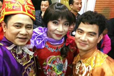 Hé lộ những hình ảnh đầu tiên về buổi tổng duyệt Táo Quân 2016