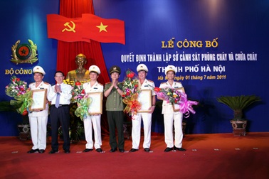 Hà Nội thành lập Sở Cảnh sát Phòng cháy chữa cháy