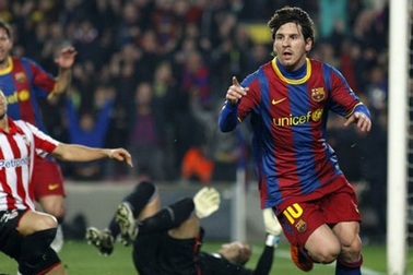 “Song tấu” Messi-Villa giúp Barca vượt ải Bilbao